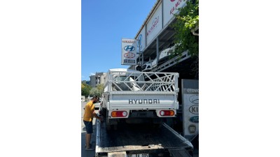 Hyundai H100 çıkma arka bagaj kapağı